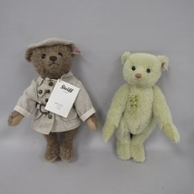 STEIFF 2 BEAR LOT: