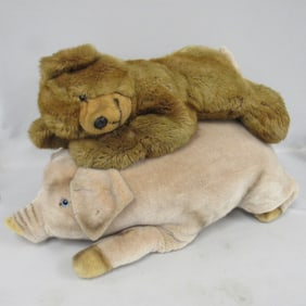 2 LARGE STEIFF PIECES: