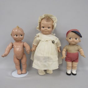 LOT OF 3 COMPOSITION CHARACTERS: