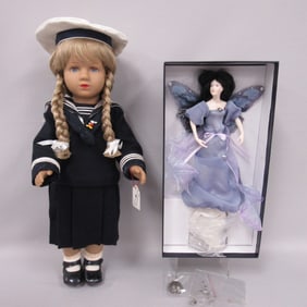 2 ARTIST DOLLS: