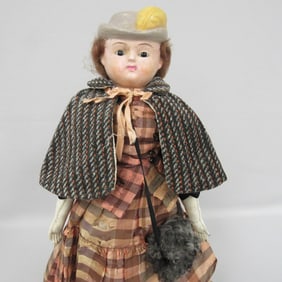 16 IN. WAX OVER PAPER MACHE: