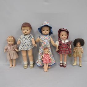 BOX LOT OF COMPOSITION EFFANBEE PATSY'S: