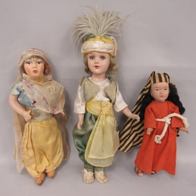 3 DOLL LOT: