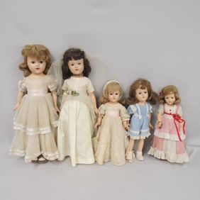 5 COMPO GIRLS BY EFFANBEE: