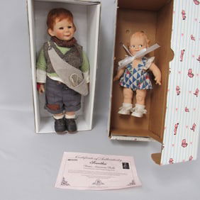 PAIR OF DOLLS: