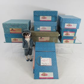 (9) MADAME ALEXANDER DOLLS WITH ORIGINAL BOX: