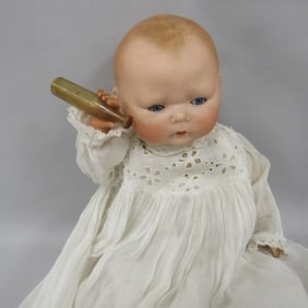 12 IN. TYNIE BABY WITH BOTTLE: