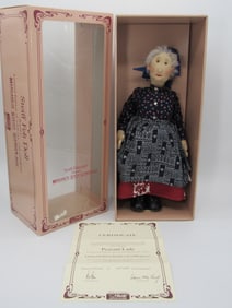 STEIFF 17 IN. PEASANT LADY: