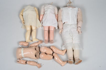 LOT OF 4 LG. FRENCH BODIES INC. GESLAND & JUMEAU: