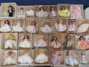 26 ASSTD. NANCY ANN STORY BOOK DOLLS:
