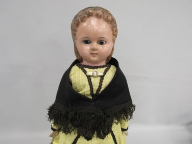 16 IN. WAX OVER PAPER MACHE:
