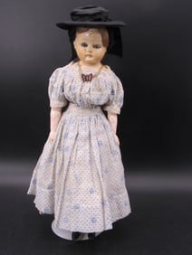 18 IN. WAX OVER PAPER MACHE UNMARKED:
