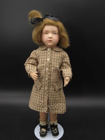 16 IN. SCHOENHUT POUTY GIRL: