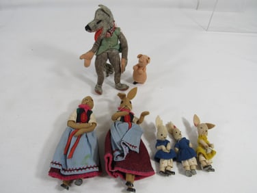 LOT OF 7 BAPS CHARACTERS: