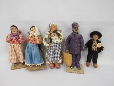 RAVCA LOT - 5 DOLLS: