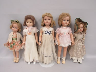 5 DOLL PRETTY COMPO GIRL LOT: