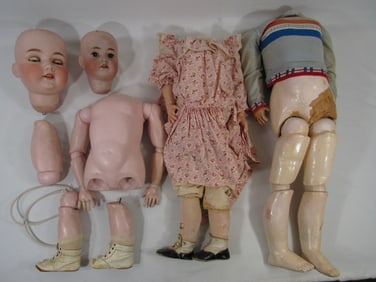 LOT OF 2 LARGE DOLLS: