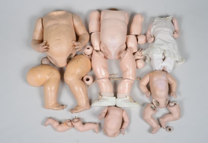 LOT OF 4 BABY BODIES & 1 TODDLER BODY: