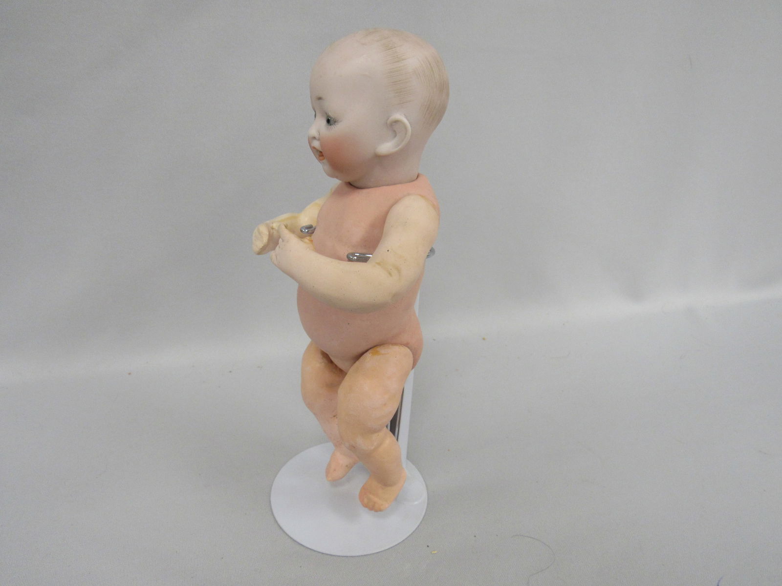 (2) BISQUE HEAD BABIES: - 14