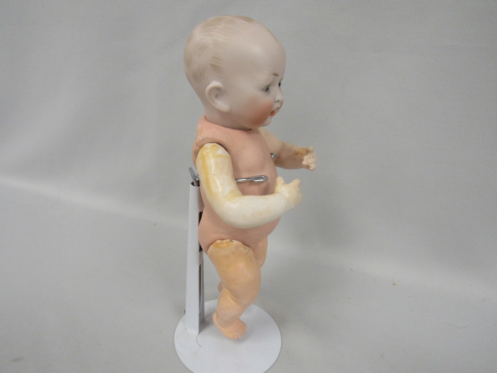 (2) BISQUE HEAD BABIES: - 15