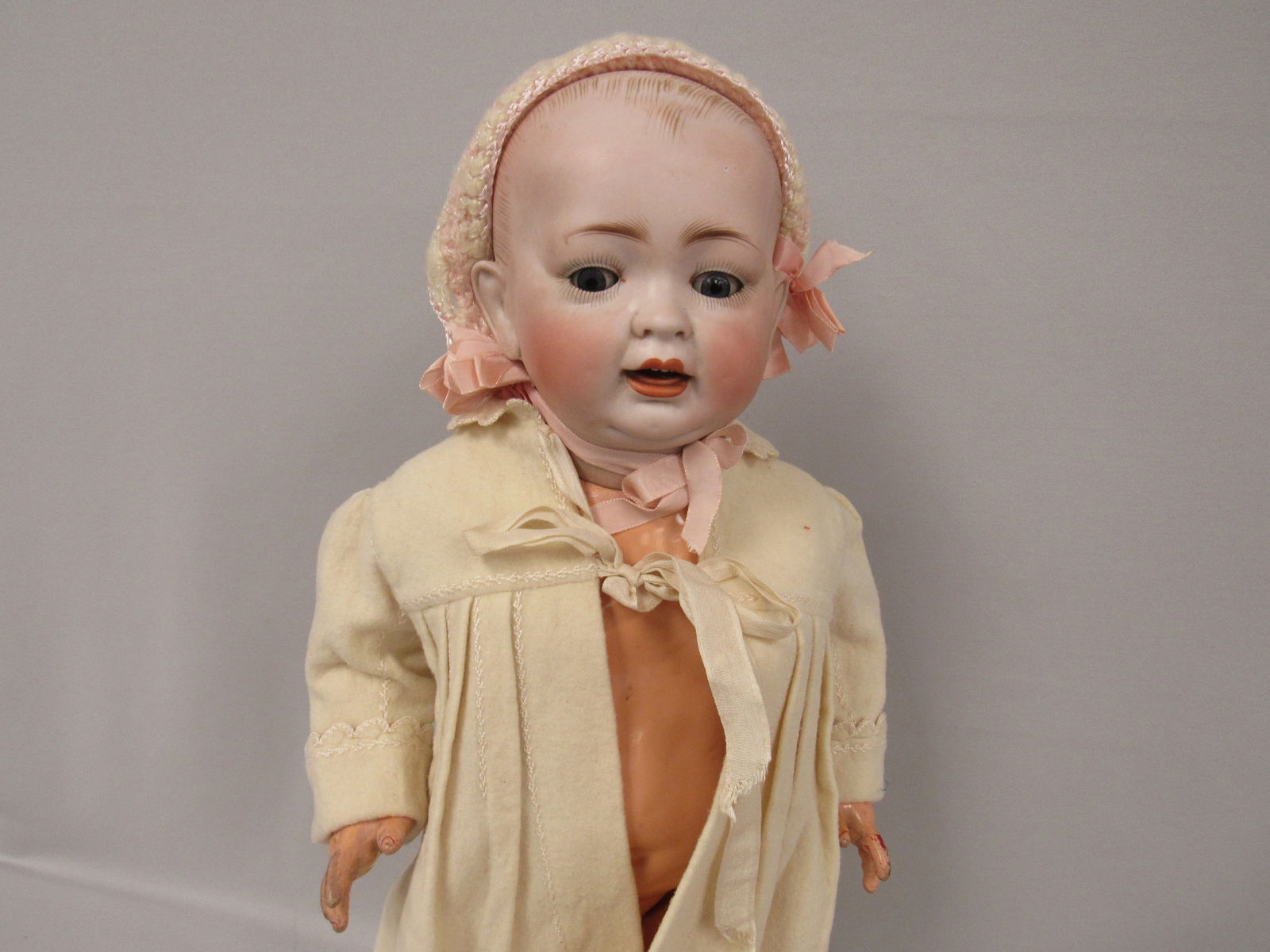 (2) BISQUE HEAD BABIES: - 2