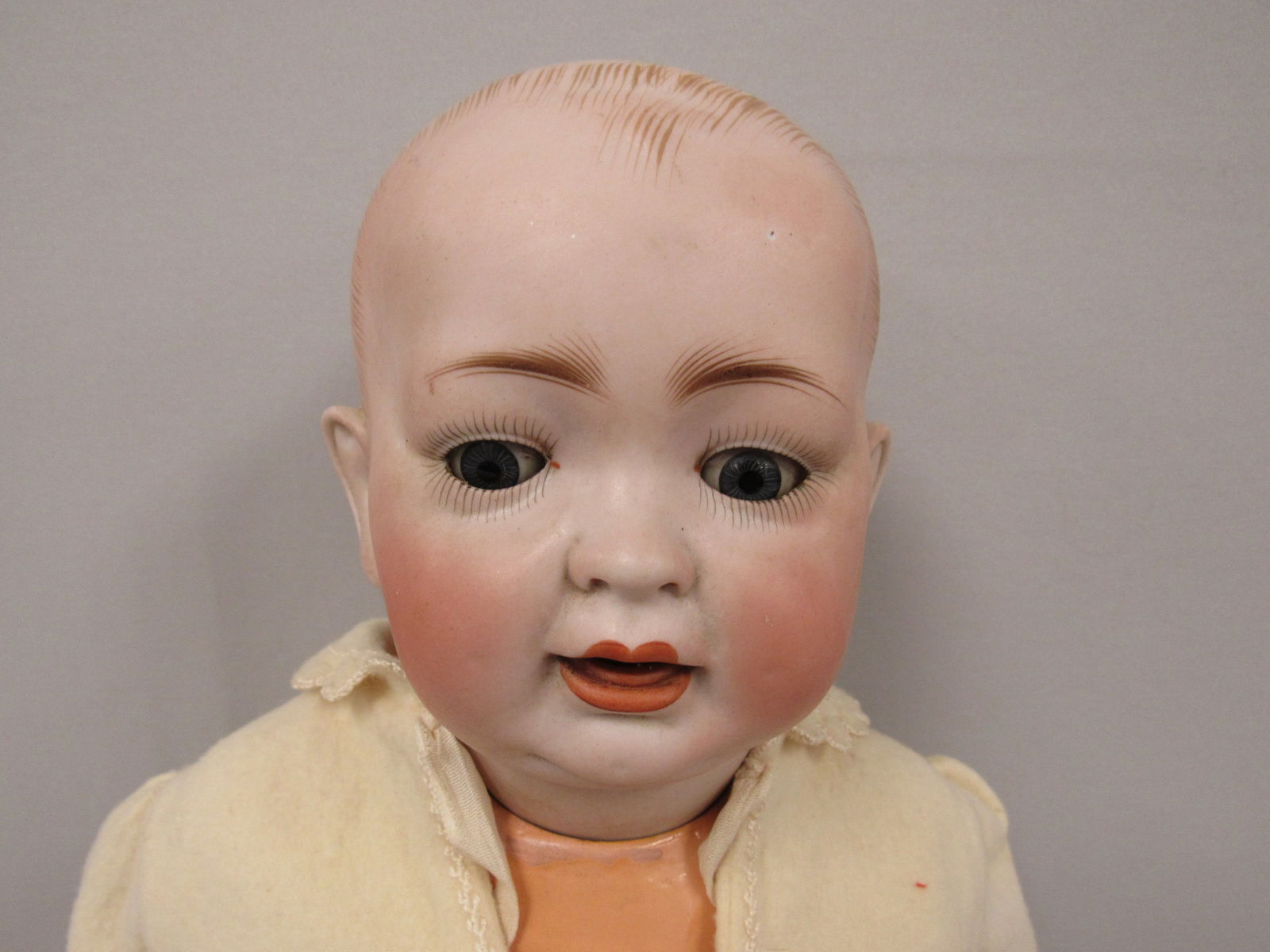 (2) BISQUE HEAD BABIES: - 4