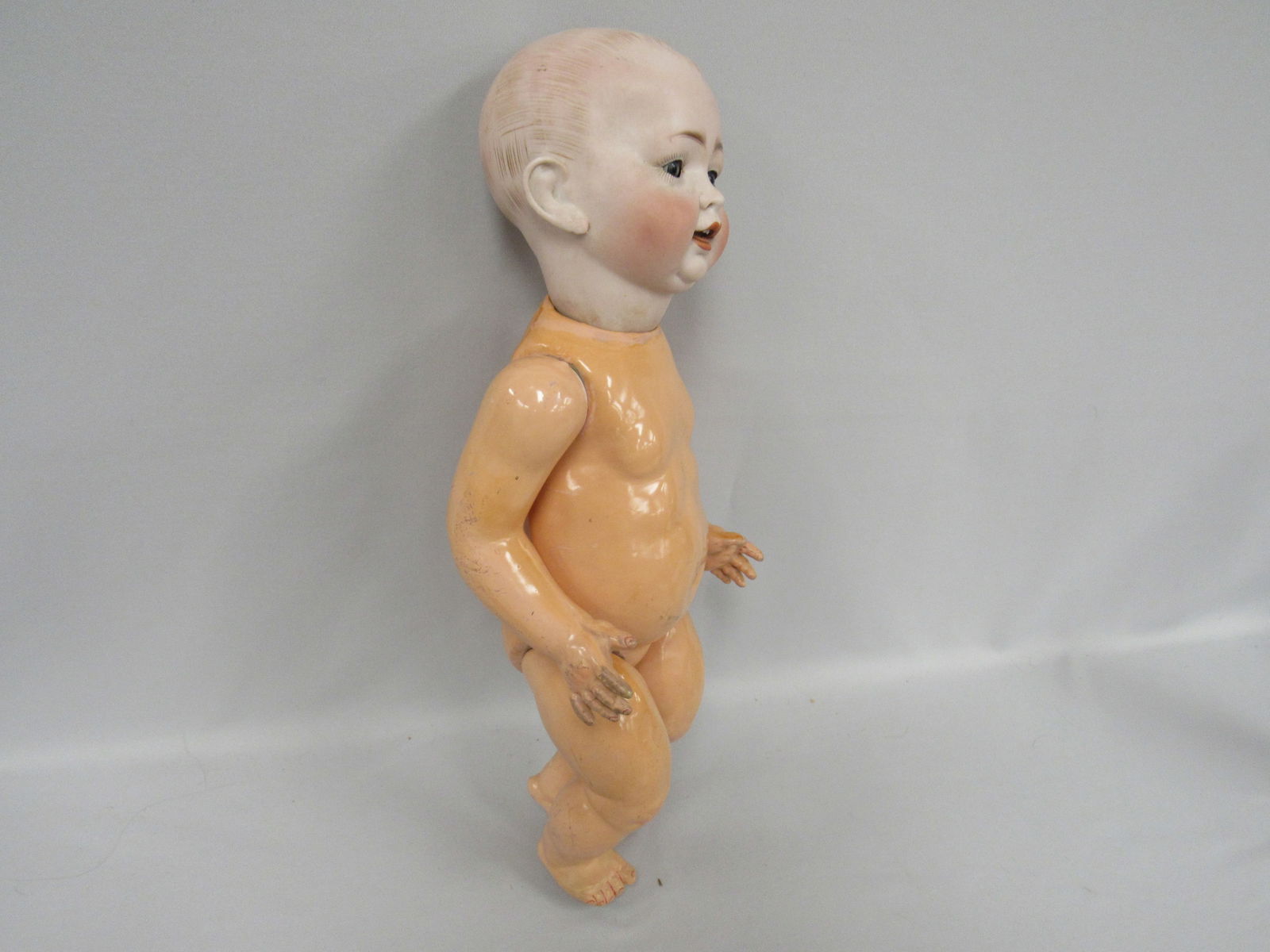 (2) BISQUE HEAD BABIES: - 7