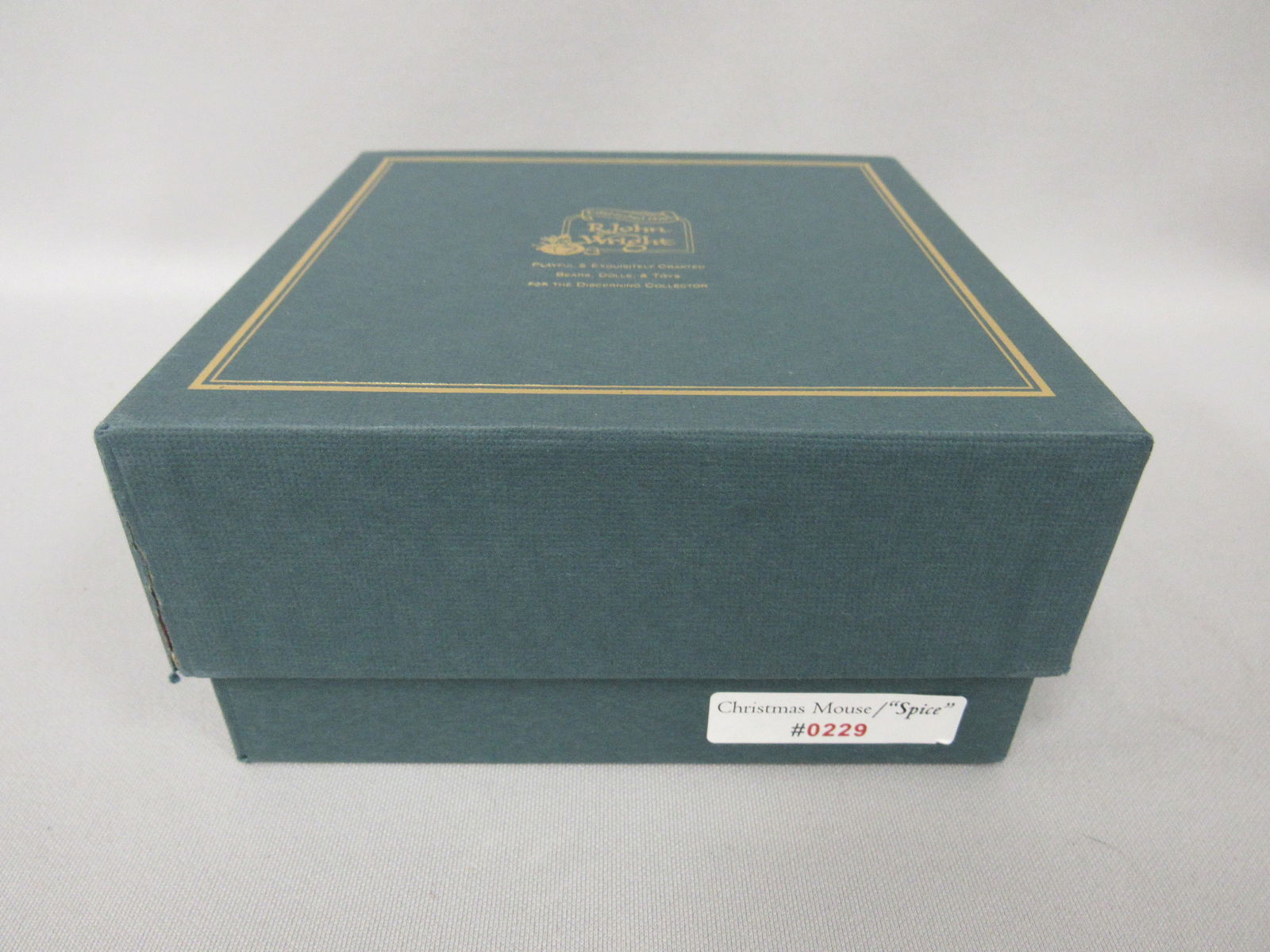 R. JOHN WRIGHT CHRISTMAS MOUSE "SPICE": - 8