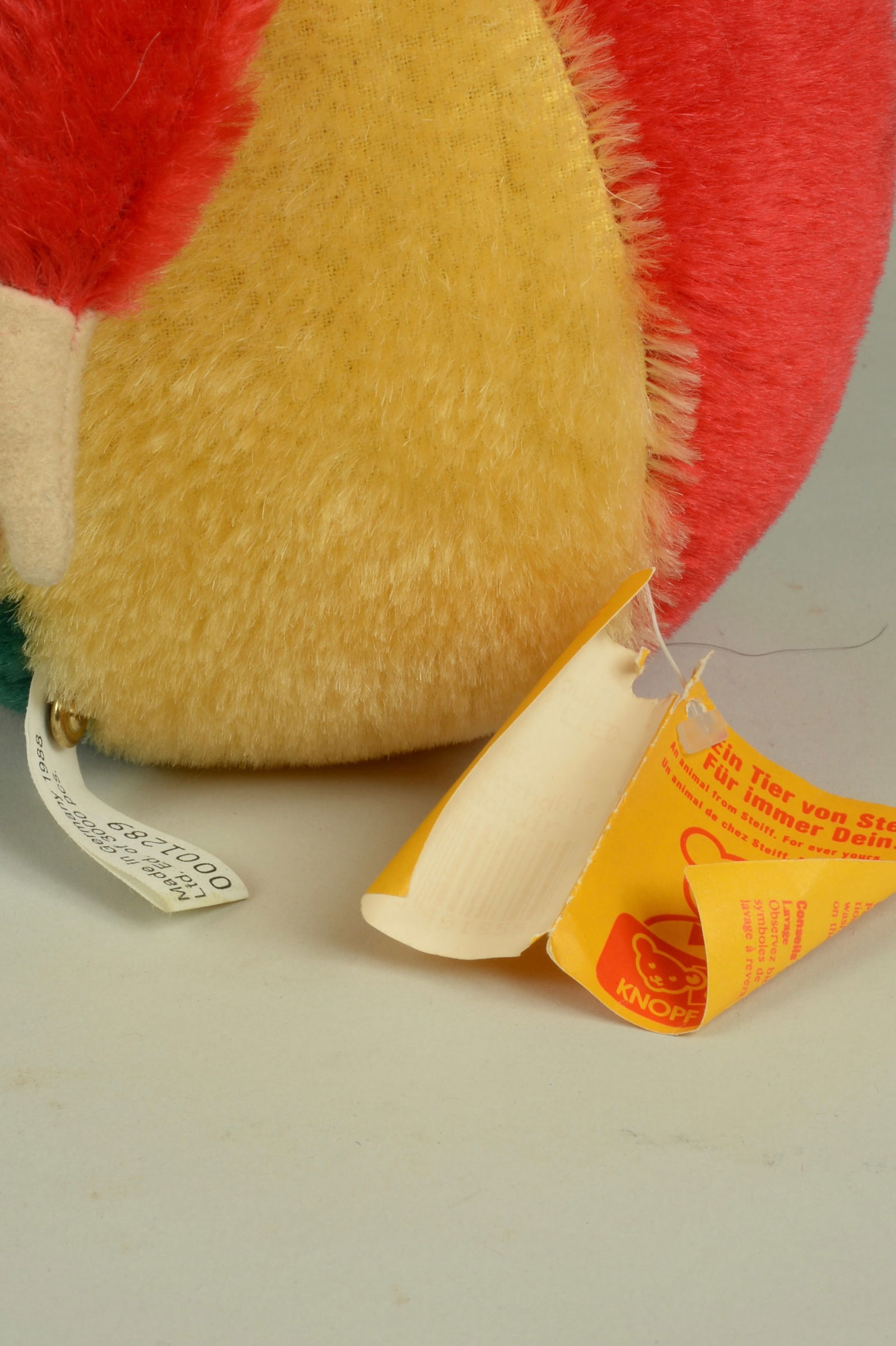 STEIFF LIMITED EDITION ROLY POLY: - 5