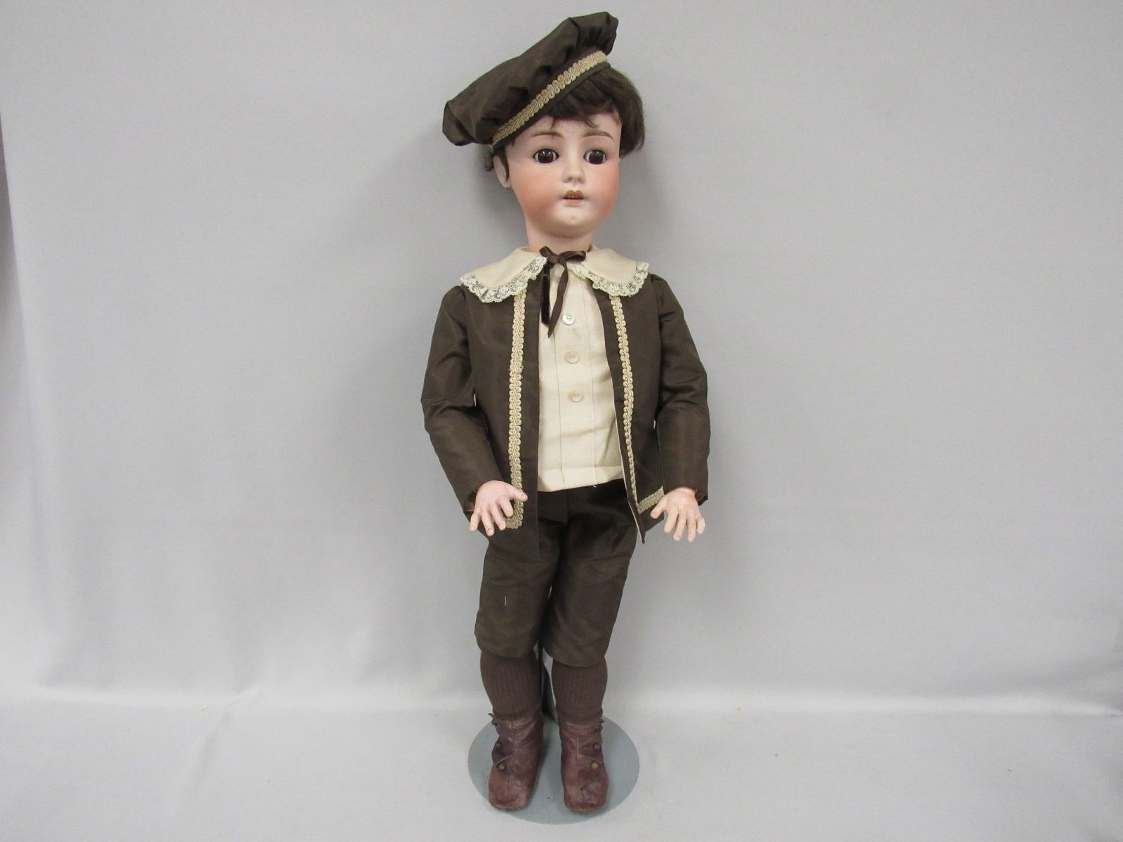 29 IN. BISQUE HEAD BOY MARKED GERMANY II: - 2