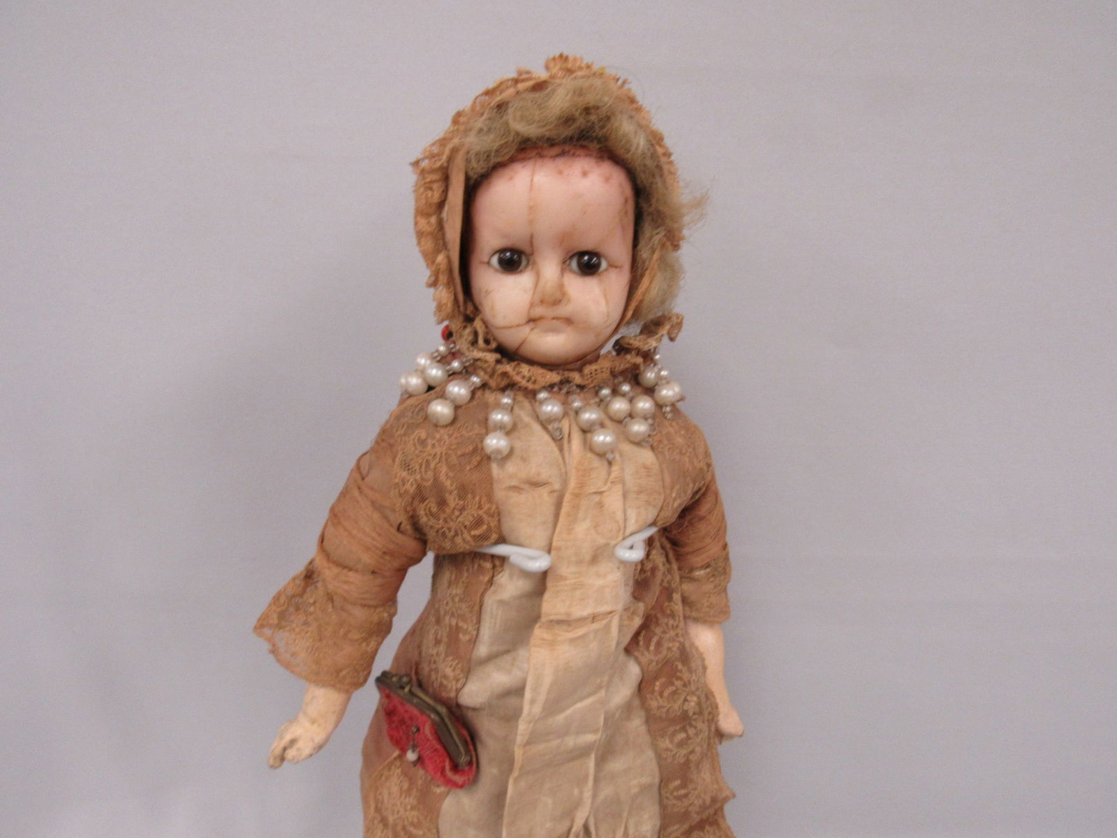 20.5 IN. WAX OVER PAPER MACHE: - 2