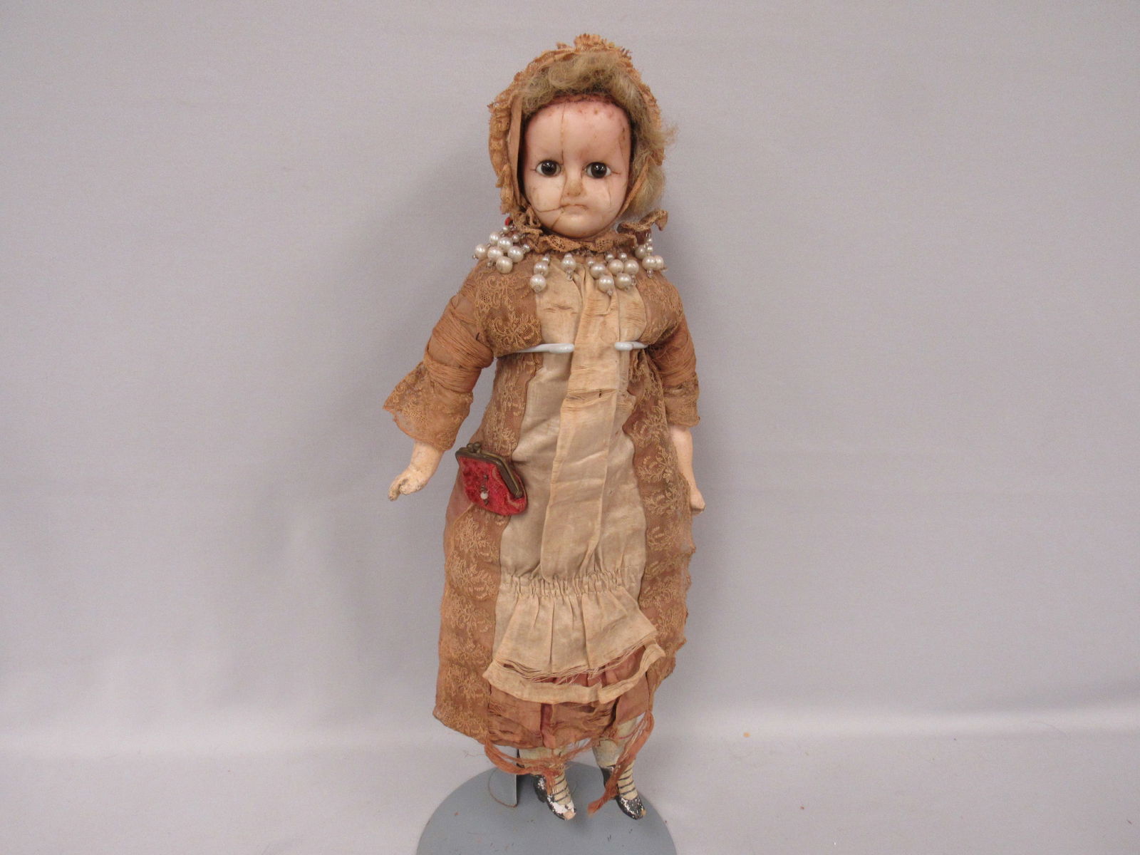 20.5 IN. WAX OVER PAPER MACHE: - 3