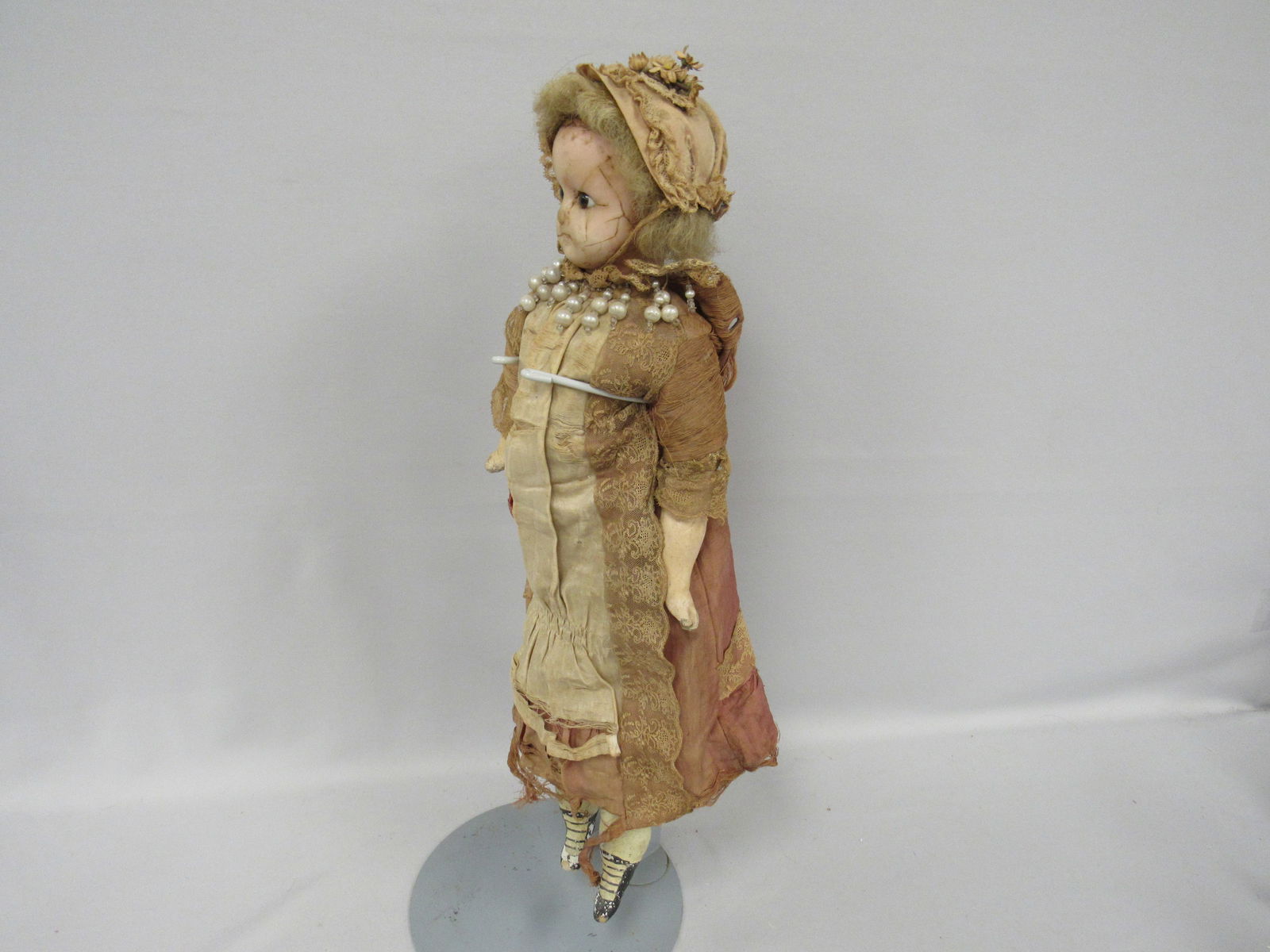 20.5 IN. WAX OVER PAPER MACHE: - 6