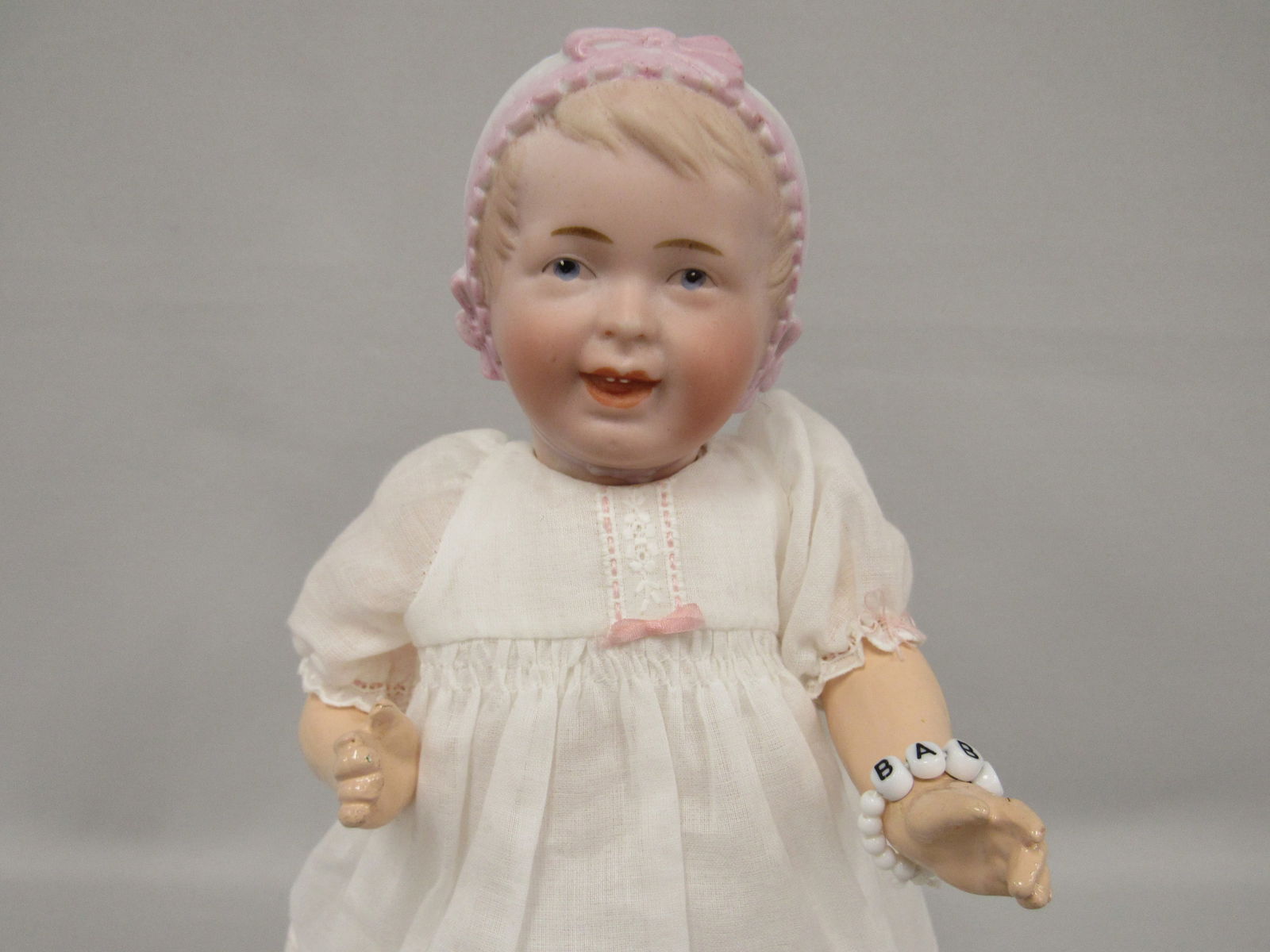 12 IN. MOLDED HEAD BABY, POSSIBLY RECKNAGEL: (1 of 13)