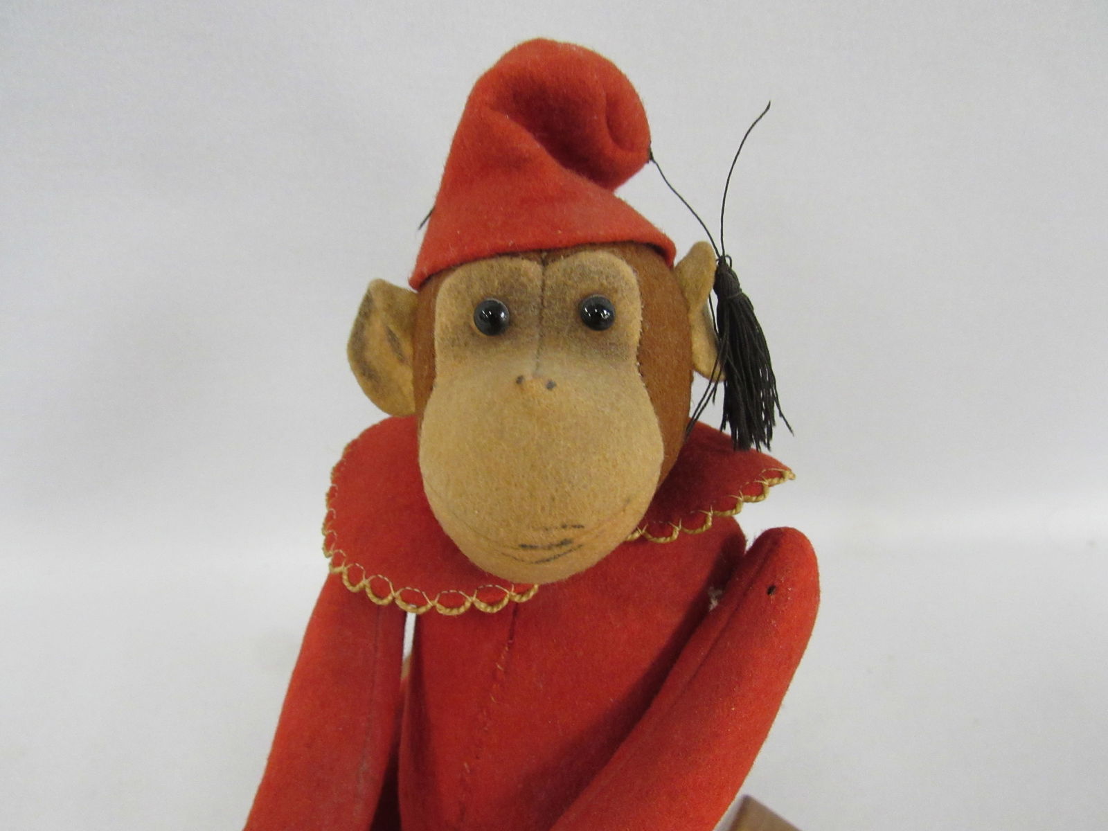 STEIFF ALL FELT "RECORD PETER" MONKEY: - 2