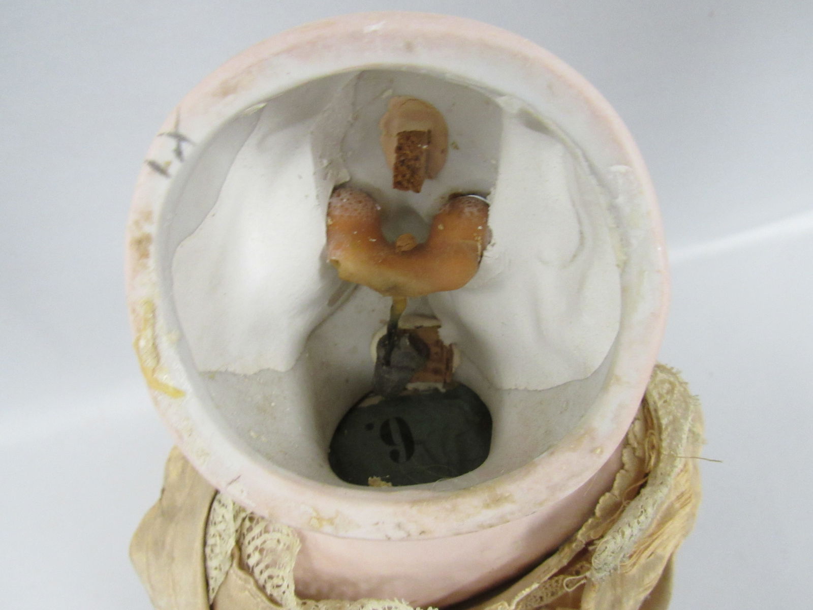 17 IN. KESTNER C.M. TURNED HEAD MARKED 9: - 12