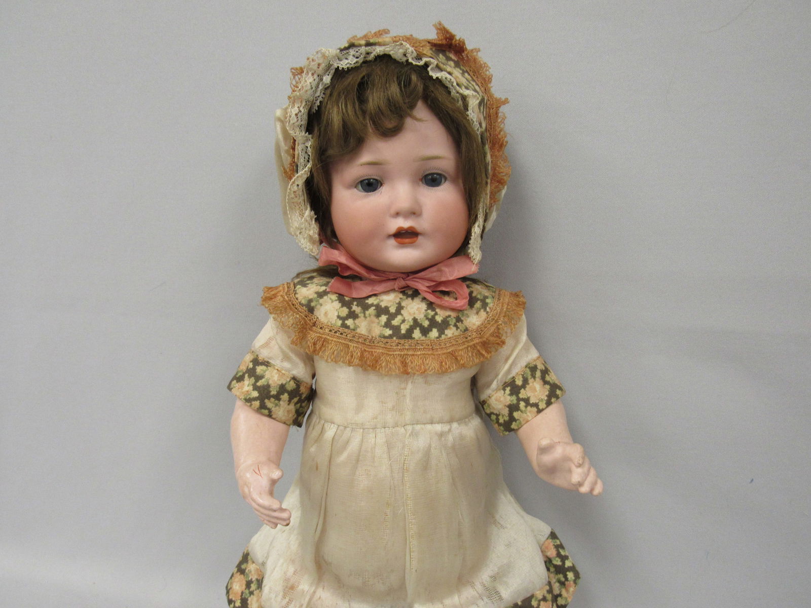 17 IN. BISQUE HEAD BABY: (1 of 9)