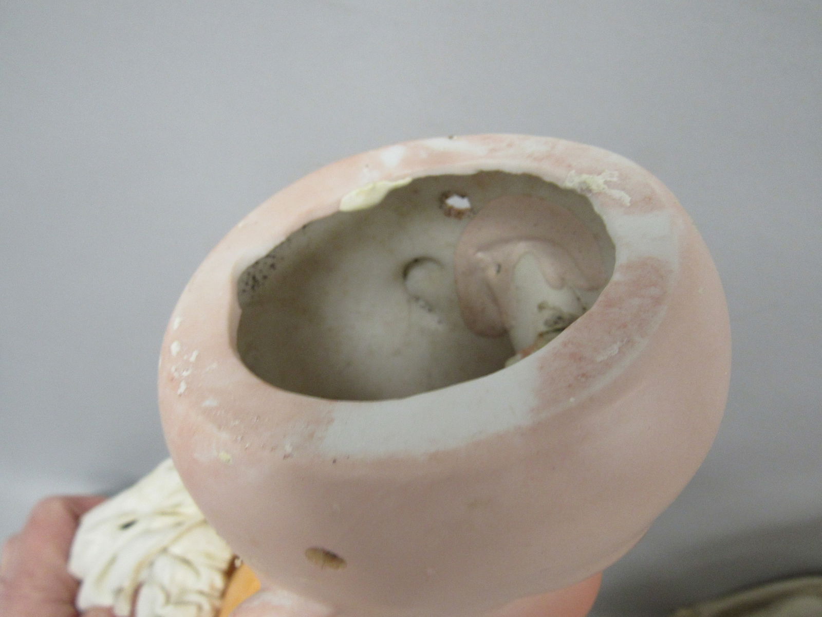 3 BISQUE HEAD DOLL GROUP: - 3