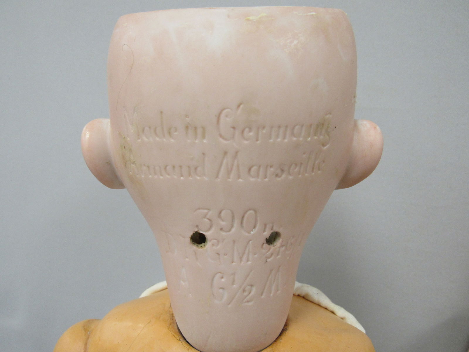 3 BISQUE HEAD DOLL GROUP: - 4