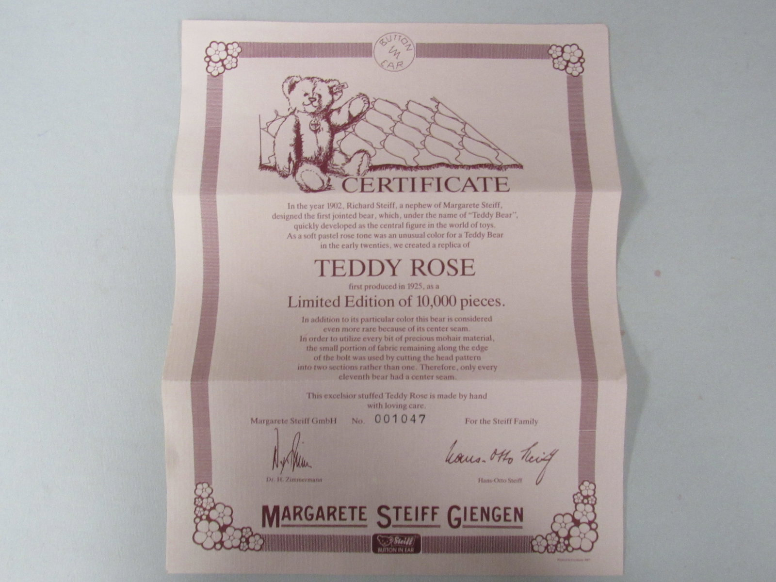 STEIFF TEDDY BEAR & EFFANBEE PATSY JOAN: - 4