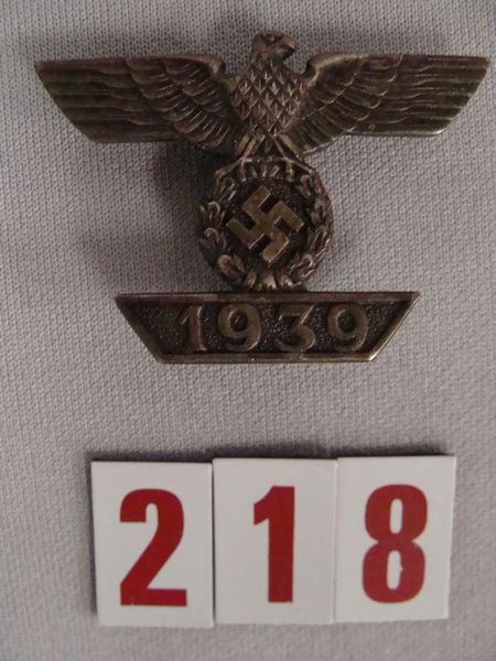 W.W. II GERMAN IRON CROSS FIRST CLASS SPRANG (1 of 2)