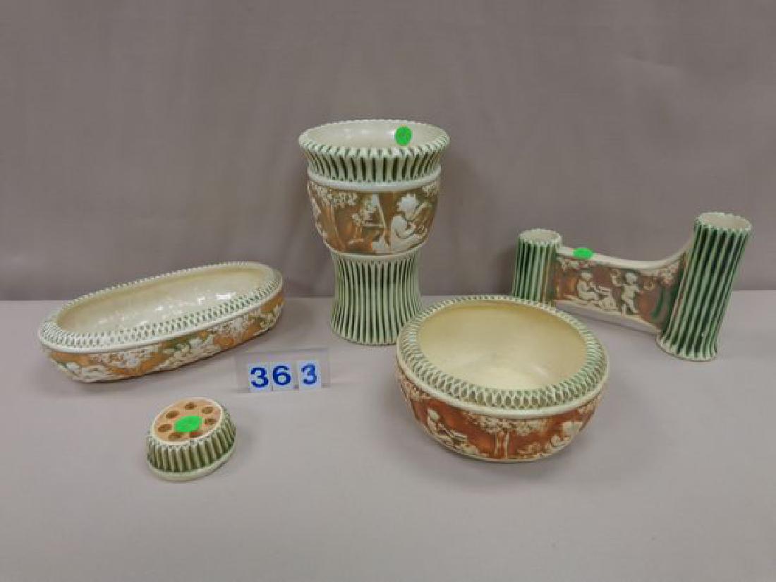 (5 PCS) ROSEVILLE 'DONATELLO' (1 of 2)