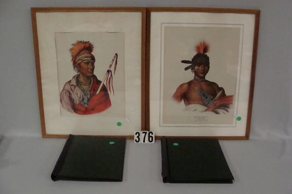 LOT: UNIV. OF PA ANTHROPOLOGICAL PUBLICATION,: VOL. VI NO. 3, A PRE-LANAPE SITE IN NEW JERSEY BY E. W. HAWKES & R. LINTON (1916), ANTHROPOLOGICAL PAPERS OF THE AMERICAN MUSEUM OF NATURAL HISTORY VOL. XXII, PART IV BY LESLIE SPIER (1918) & (2) FRAM