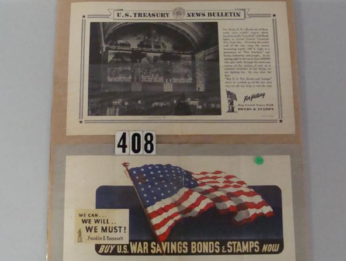 (2 PCS) W.W. II ERA POSTER: WE CAN...WE WILL.. (1 of 2)