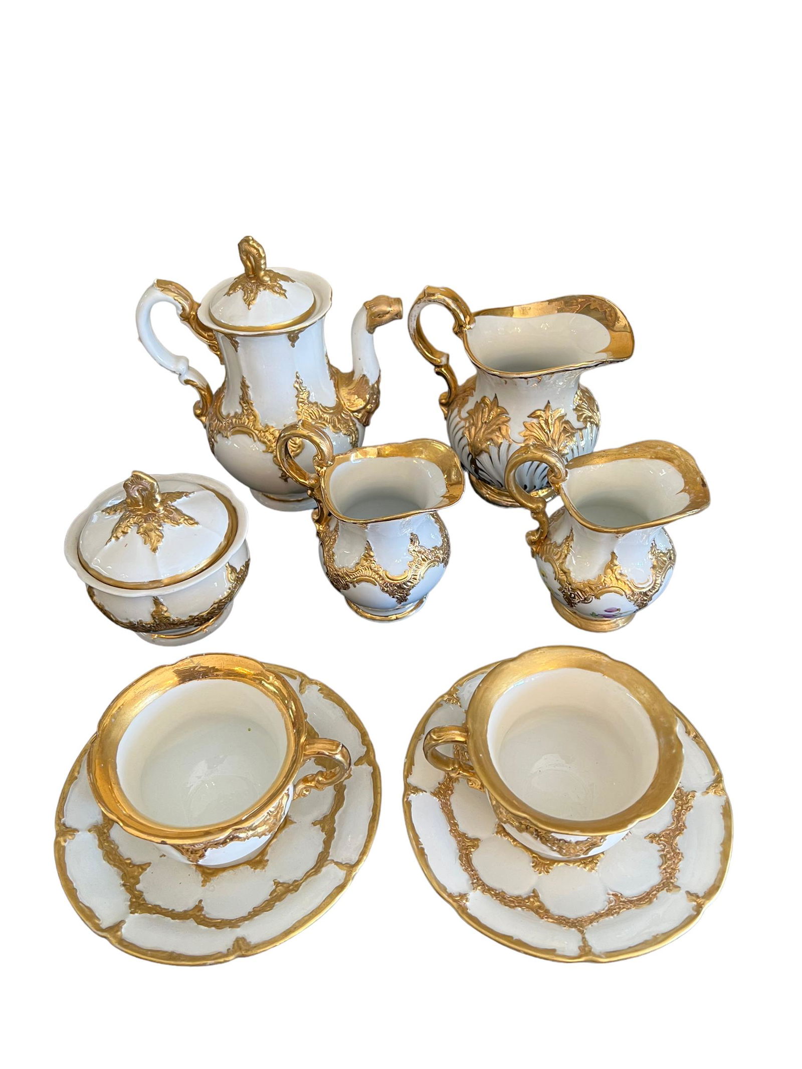 19th Century Meissen Porcelain Tea Set (1 of 19)