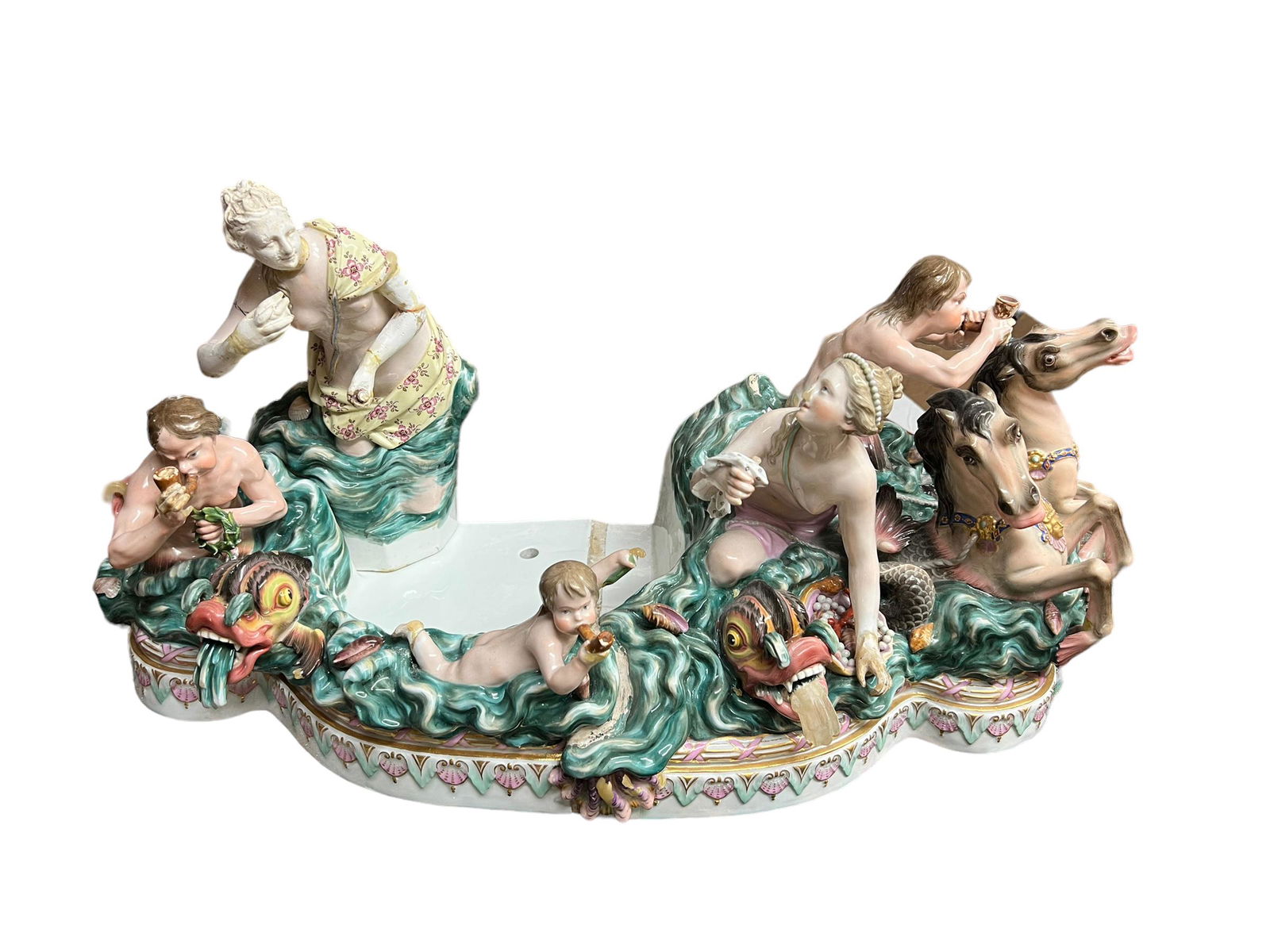 19th Century Meissen Porcelain Group(Parts Missing) (1 of 15)