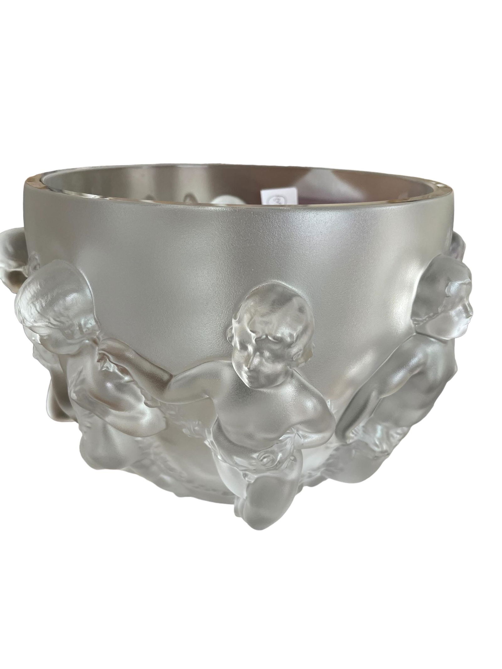 Large Rene Lalique Vase Luxembourg Auction