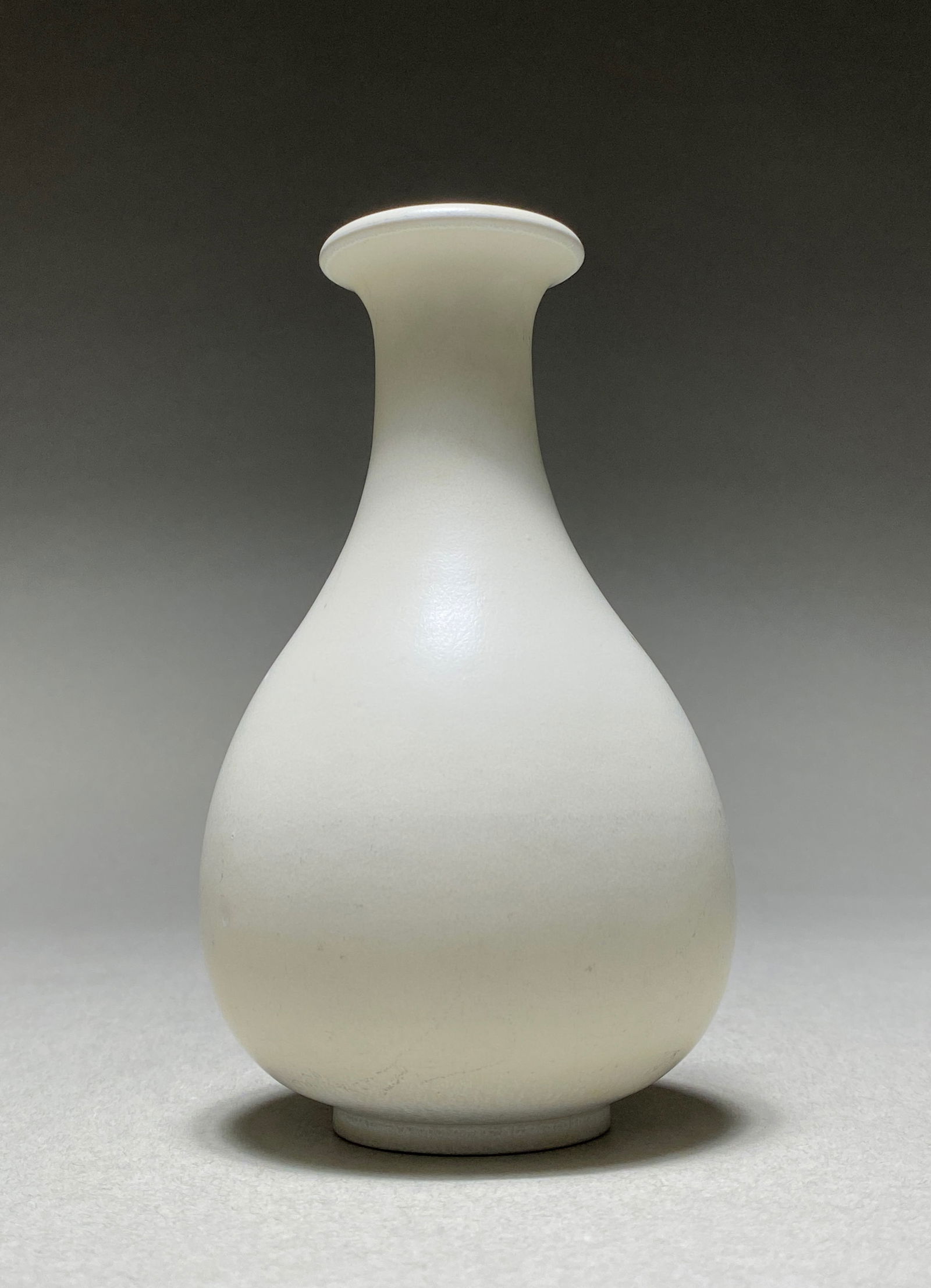 Gunnar Nylund for Rorstrand, Sweden, vase with matte white glaze, Mid 20th century (1 of 4)