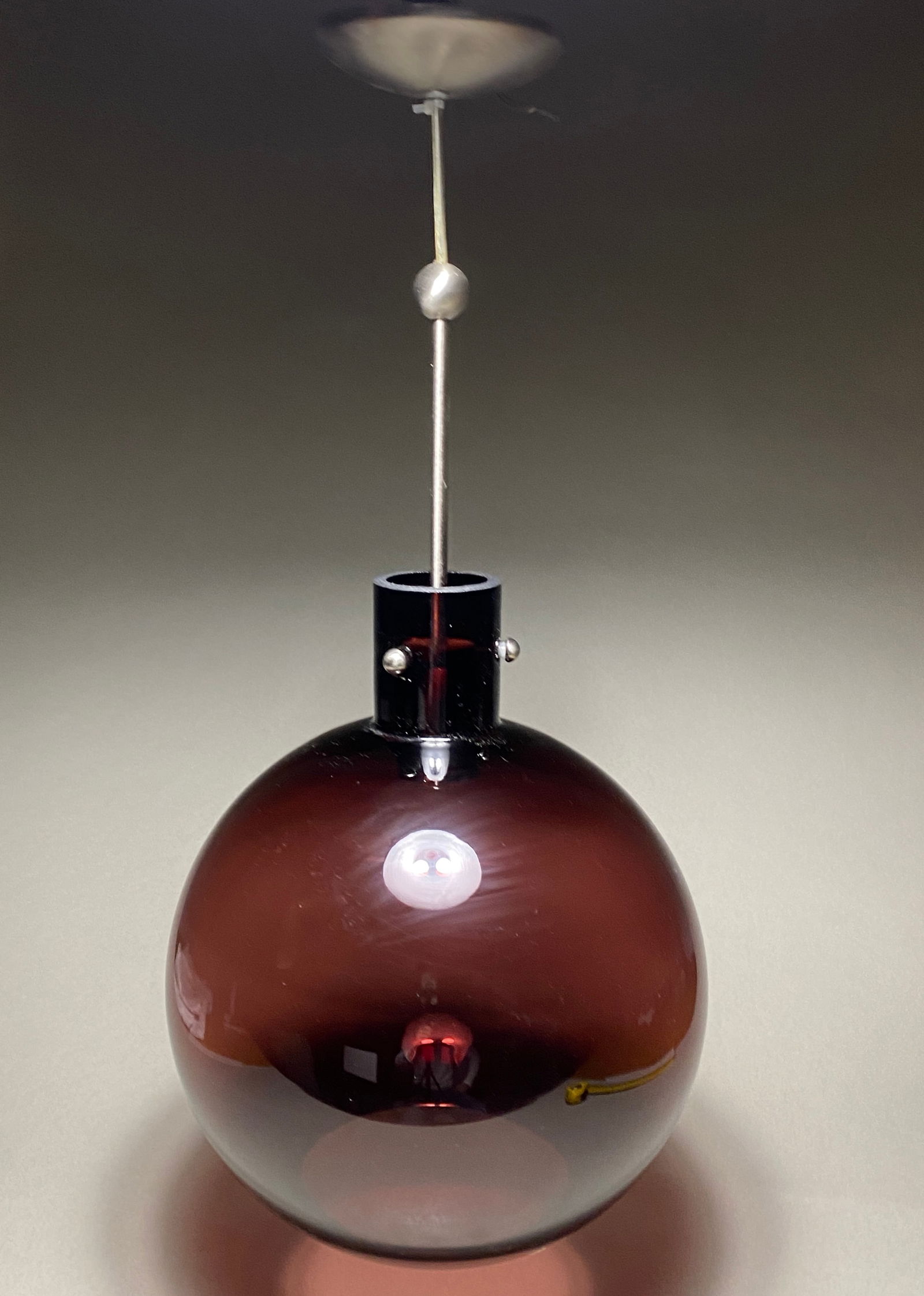 Ludovico Diaz de Santillana for Venini Santillana, Amethyst Glass lamp 20th century (1 of 1)