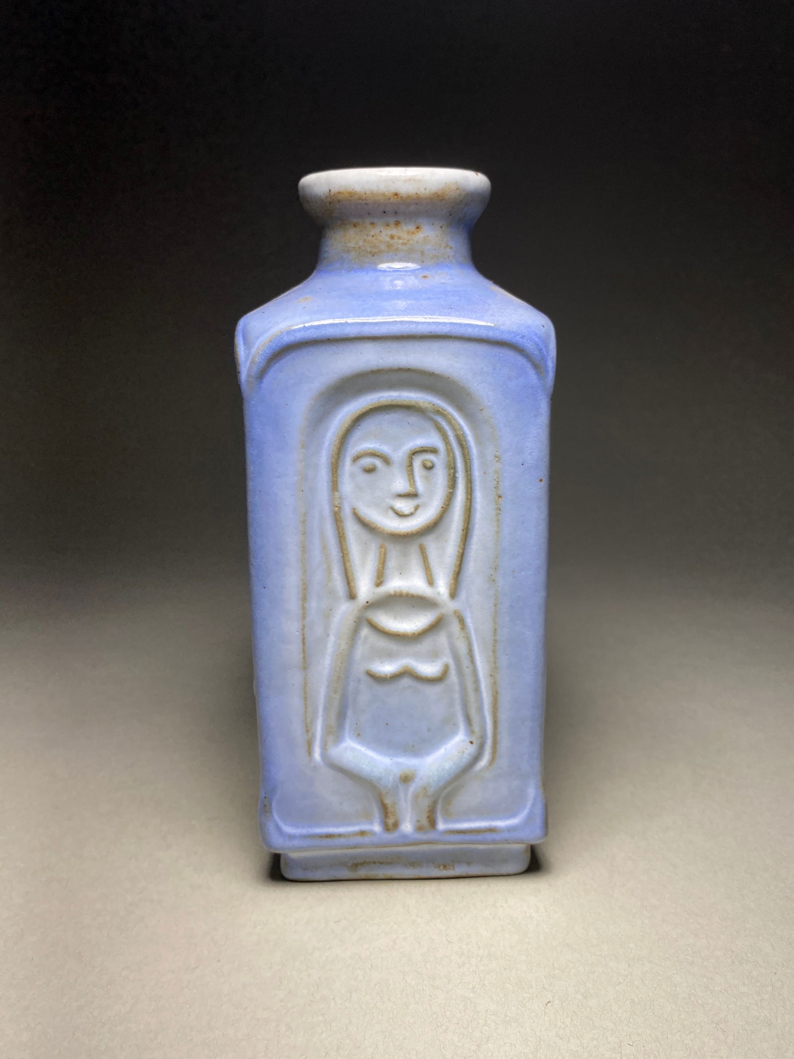 L. HJORTH POTTERY, Danish, Modernist Vase, Circa 1960 (1 of 6)